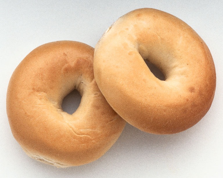 Bagels: they can cause fast aging and acne problems for the skin. A great replacement are homemade muffins topped with almond butter. 