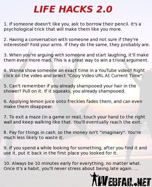 Easy Life For Simple Life Hacks
