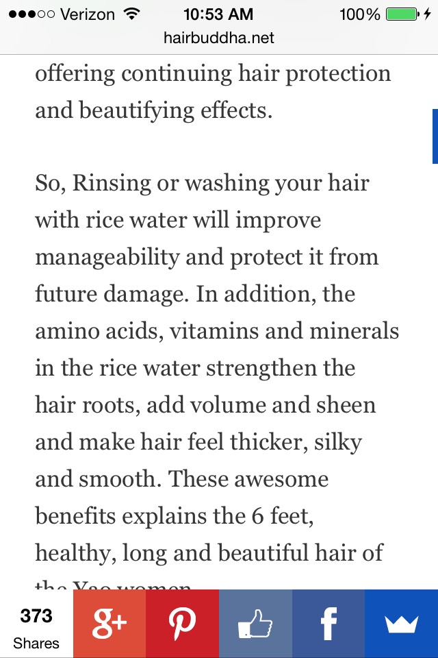 Rice Water For Beautiful Hair & Skin