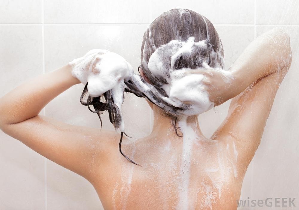 Finally: slowly lift up your head and set another timer for 2 hours. After that time is up, wash out the oil with a good shampoo 