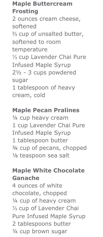 Maple pecan praline crepe cake