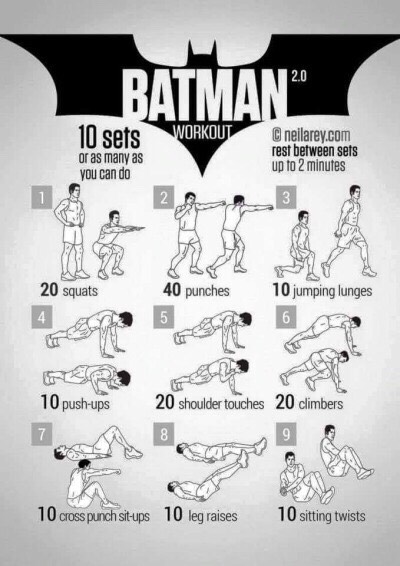 Super Hero Workouts