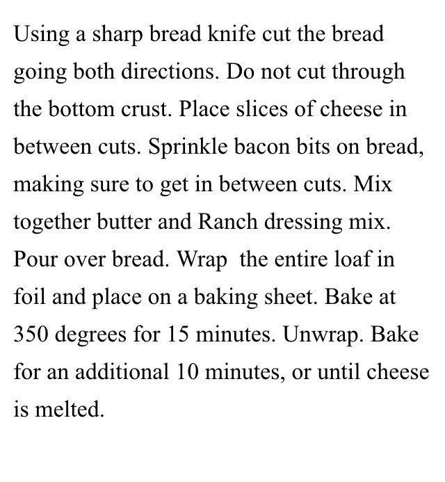 Bacon Cheddar Pull Apart Bread !!!
