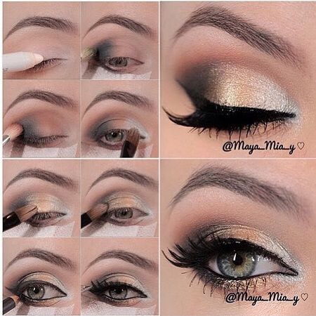 Step By Step Easy Eye Makeup Tutorials..!👀😍