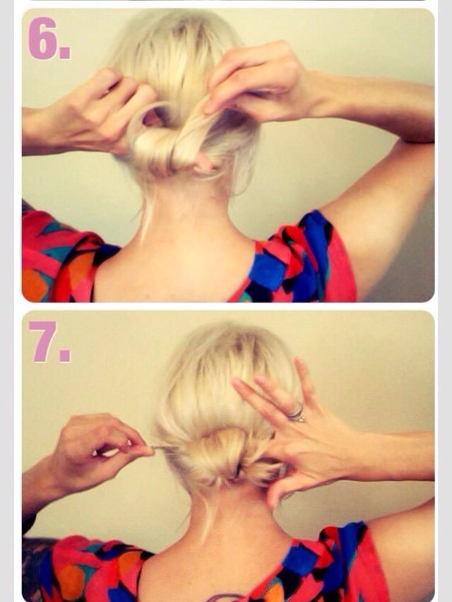 Low Rolled Updo