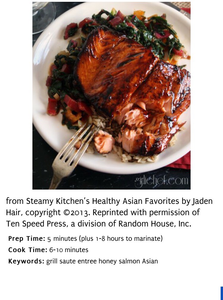 Salmon Honey Teriyaki!!