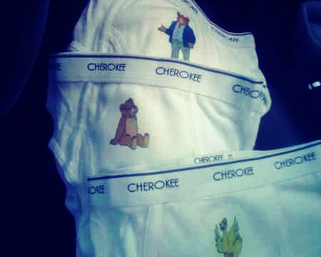 Those store bought children undies can be expensive! So try this: place iron transfer paper into your printer, print out some of your child's favorite characters, then iron the images onto plain white undies.