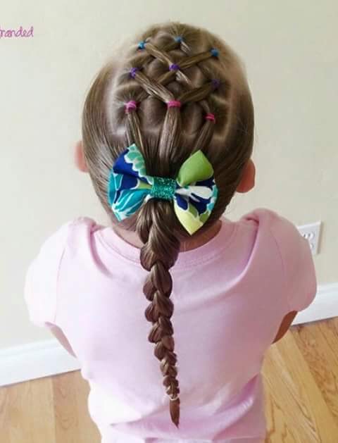 💕28 Braided & Knotted Hairdos For Little Girls💕