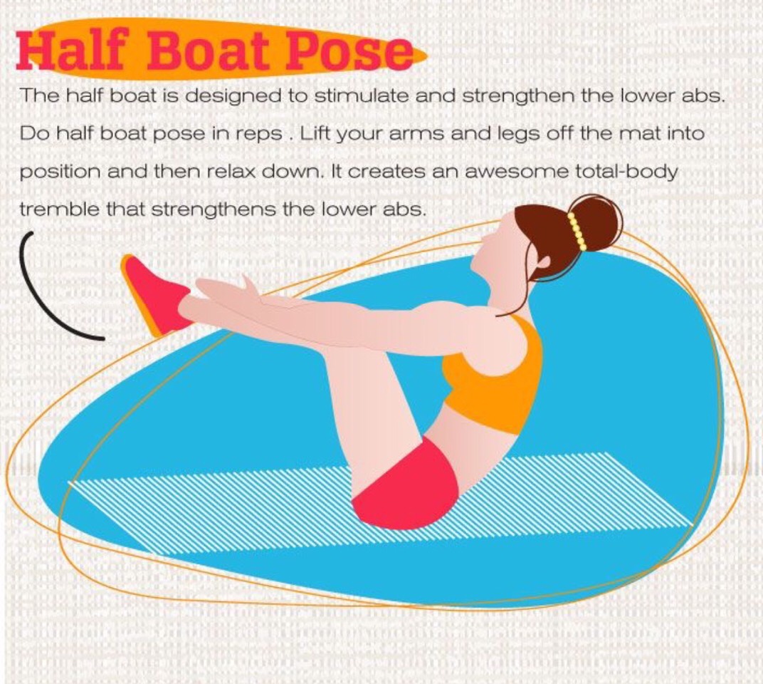 Yoga Moves For Slim And Sexy Abs. 