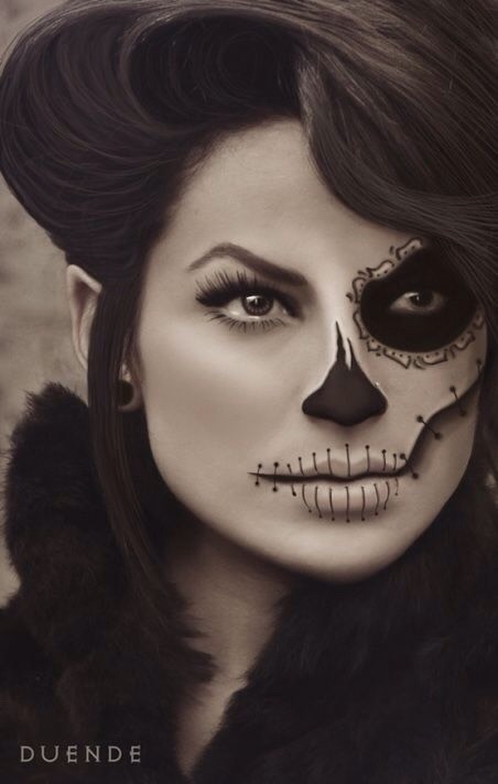  Creepy Halloween Makeup #halloweentip