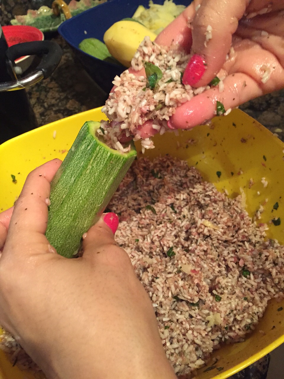 Stuffed Zucchini (yummy Recipe)