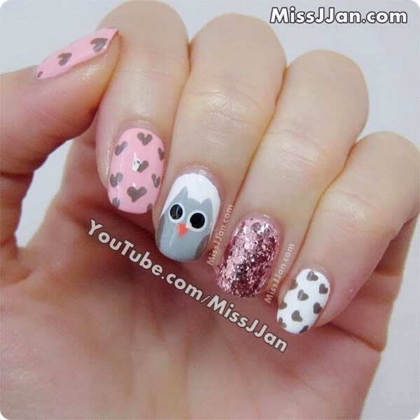 Owl nails! They're so cute and flirty. Mix it up with different colors or patterns. Keep reading to learn how!