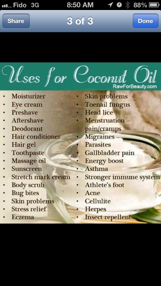 Coconut Oil And It's Many Healthy Tips! Weight Loss, Skin, Hair And Much Much More!! Hope U Like It