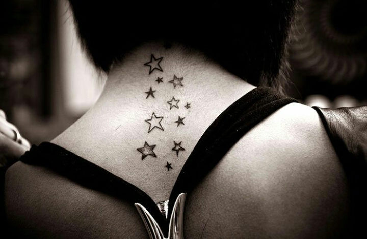 Beautiful Star Tattoos For Women! !!