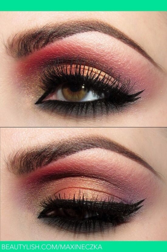 10. fall makeup look