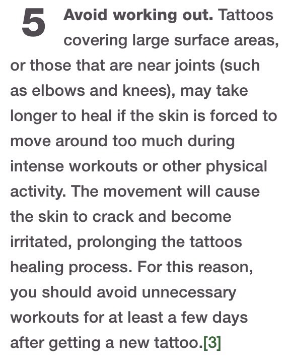 How To Care For A New Tattoo✨