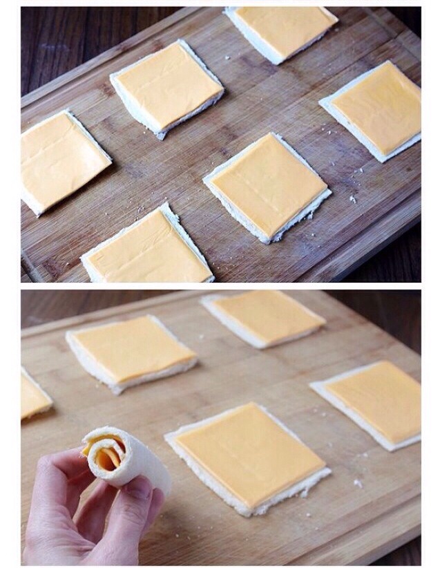 Grilled Cheese Rolls