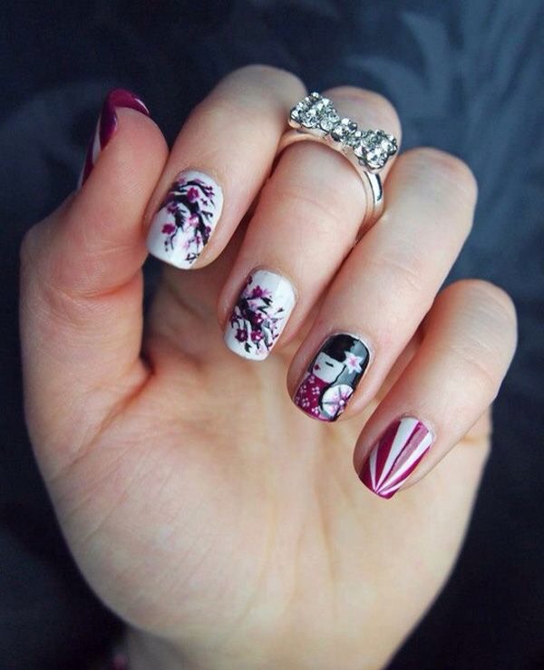 Japanese Nail Art Designs