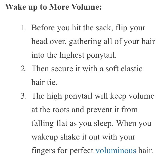 OVERNIGHT HAIRSTYLES – STYLE IN YOUR SLEEP