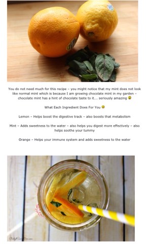 Best Healthly Natural Detox Drink!