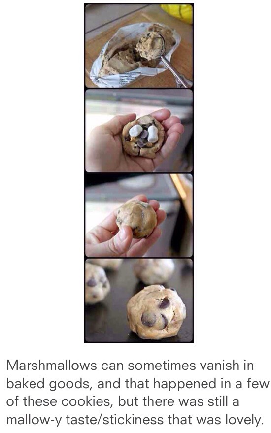 S'mores Stuffed Chocolate Chip Cookies!