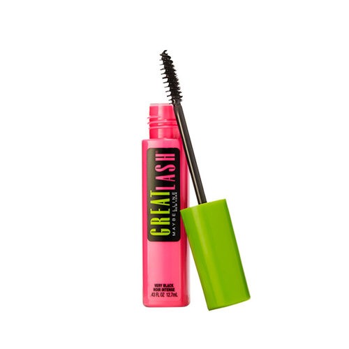 5) Maybelline Great Lash:
Lots of impact. Lots of style. Maybelline's Great Lash Lots Of Lashes ($6) exclusive great little grabber brush lets you easily reach all of your lashes to multiply their impact. No clumps; no mess. Contact lens safe and ophthalmologist tested.