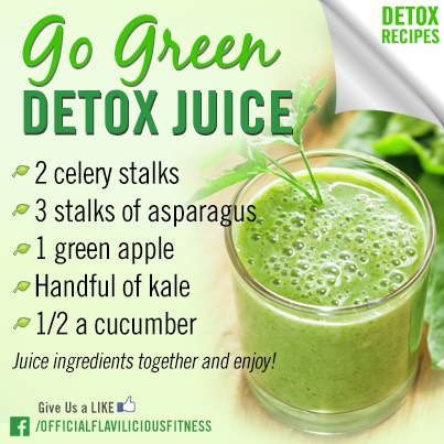 Detox Juice Recipe! Great For Losing Weight 