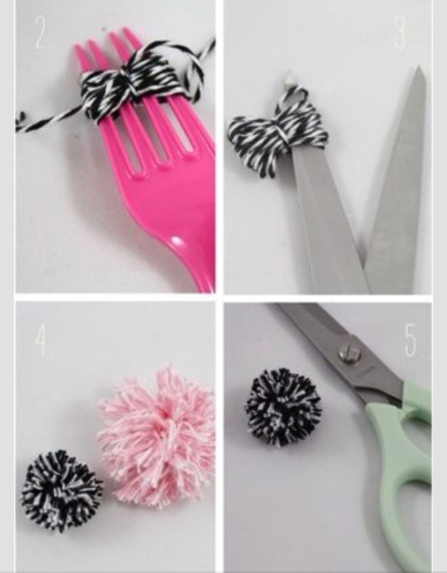 👍🌸DIY Mini Pom Poms🌸👍