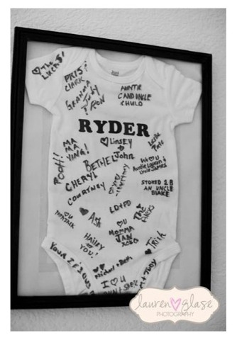 Another adorable guest book alternative!