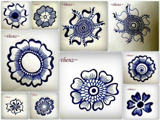 24 Step By Step Henna Tattoo Tutorials. 