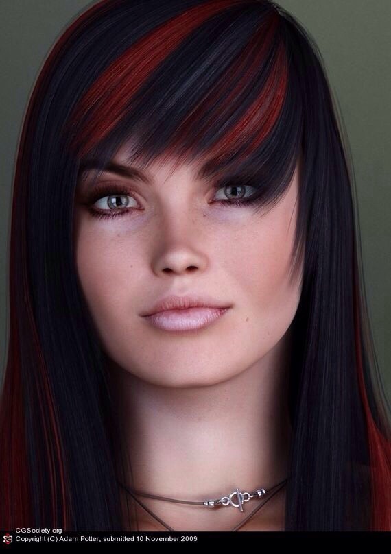 Red And Black Hair Ideas