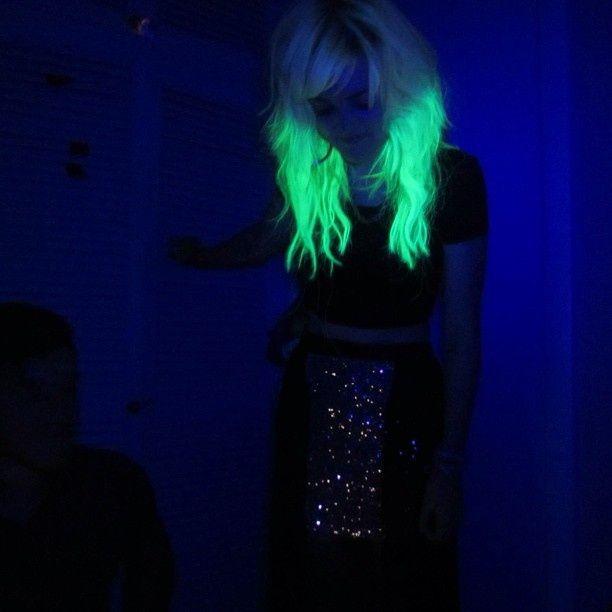 Glow In The Dark Rainbow Hair For 2016 & How To Get It!