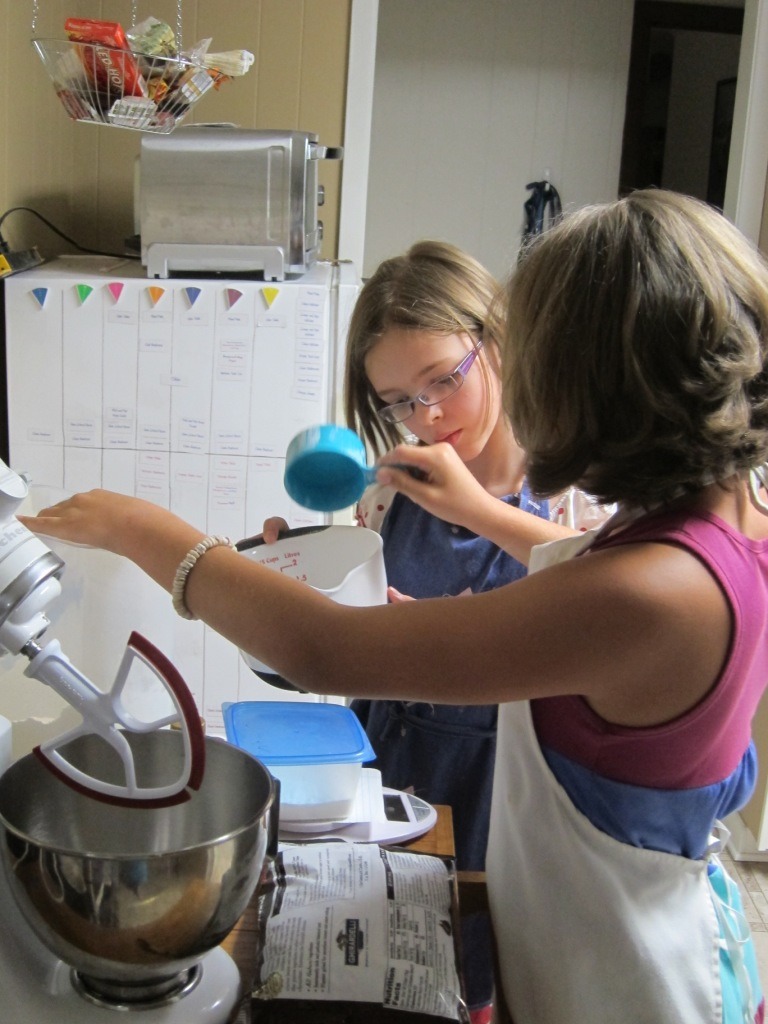 Bake or wrap with a friend.  Pour a glass of wine or cocoa and make your holiday treats with someone else.  This year, I invited my sister in law and nephew to help me do this.  We will put on some music and make a great night of making.  