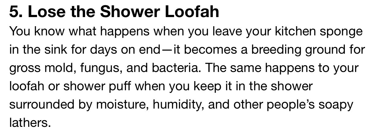 7⃣ Dirty Little Beauty Habits. 😖