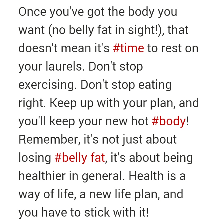 50 Ways To Lose Stomach Fat Fast! Part 1