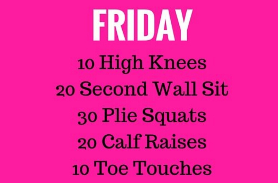 5 Days To Lean And Sexy Legs!