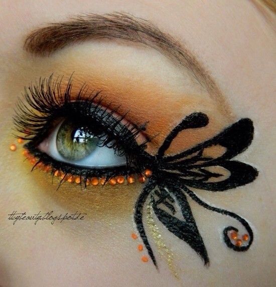 Inspirational Halloween Eye Makeup