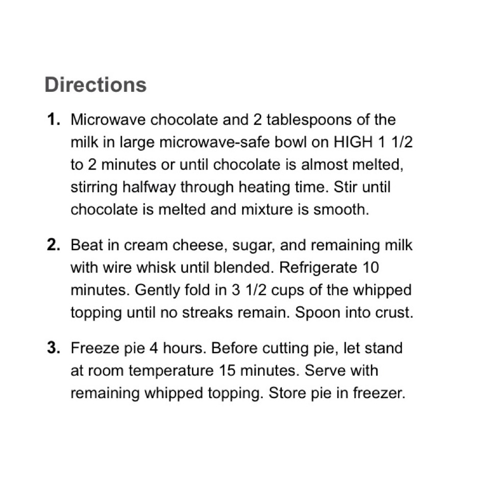 Easy, Delicious Chocolate Pie!