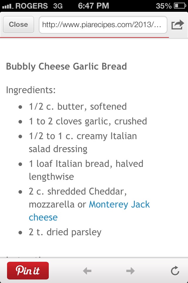 Bubbly Cheesy Garlic Bread 