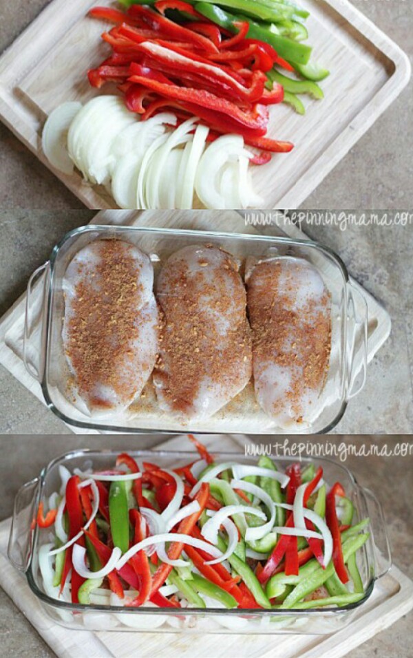 Easy Chicken Fajita Bake!!!