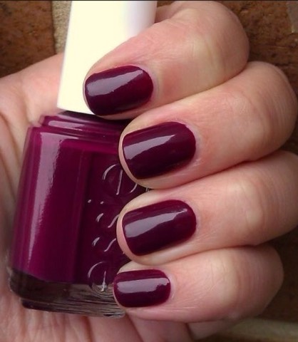 My favorite nail color of the season. Black comes a close second. Lol. :p