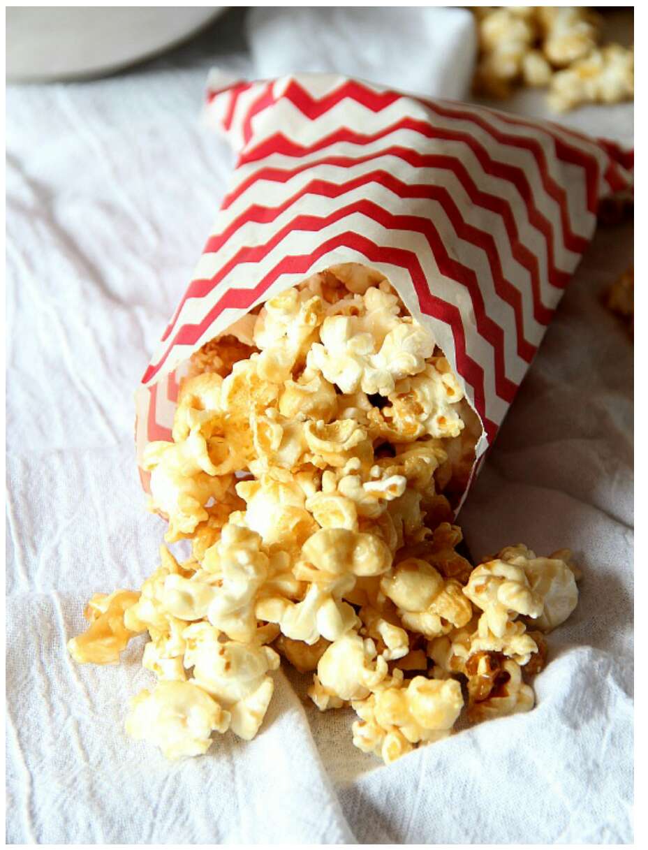 Salted Caramel Popcorn Recipe