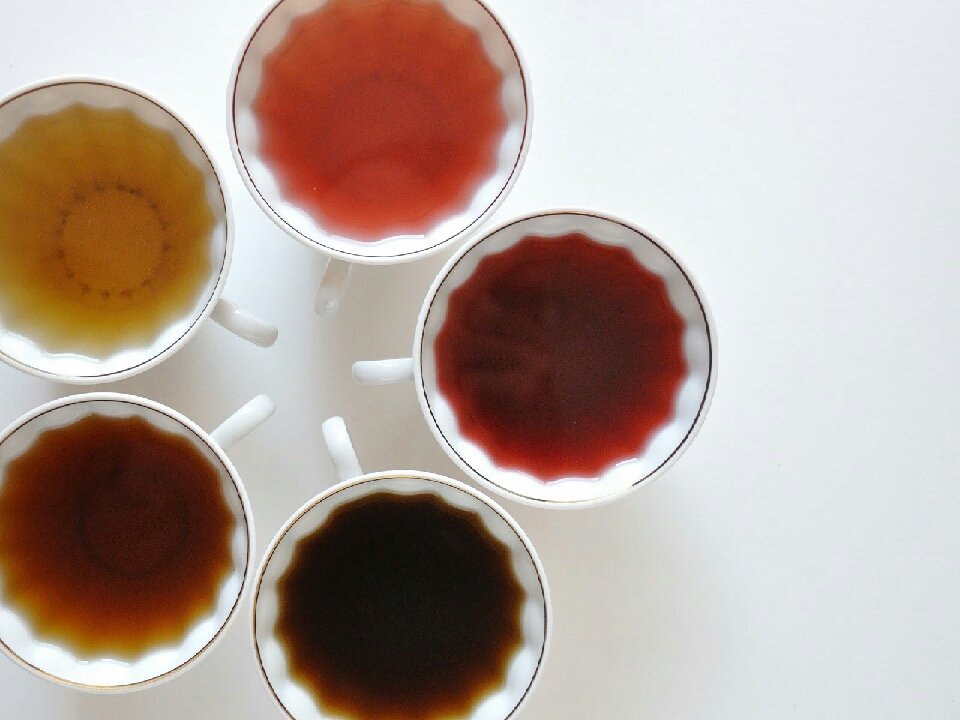 Swap out your sugary beverages (such as soda) with tea sweetened with honey. Don't use sugar to sweeten the tea and especially don't use artificial sweeteners such as Splenda. 

If you want to drink juice, dilute it with water. Half water half juice. 