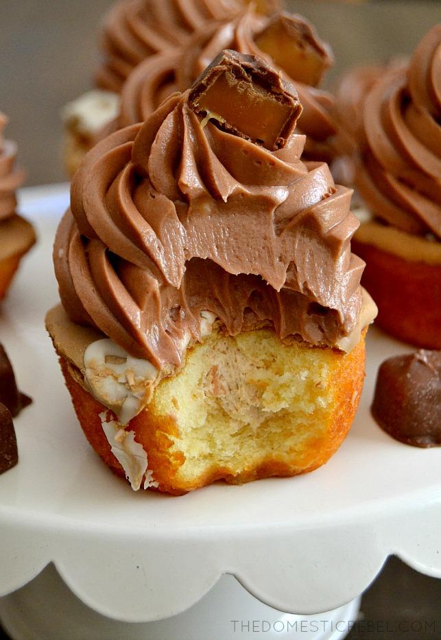 Quicky & Easy Salted Caramel Cupcakes 