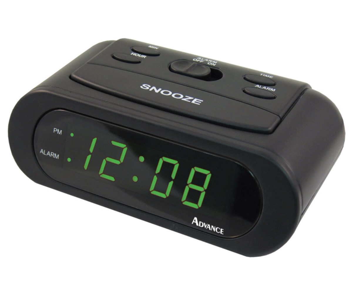 And then your rude alarm clock every morning decides it's going to wake you up