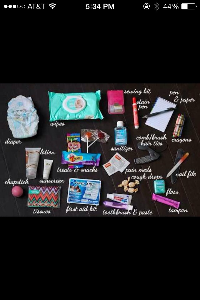 Mommy survival kit!