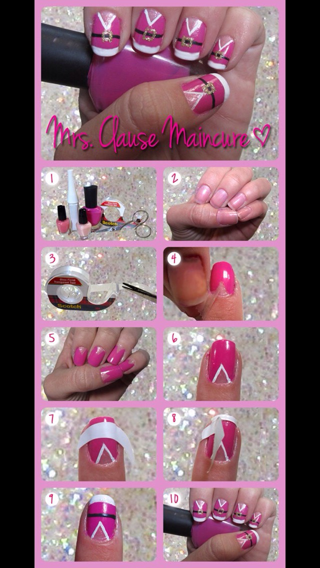 15 Adorable Winter Nail Tutorials