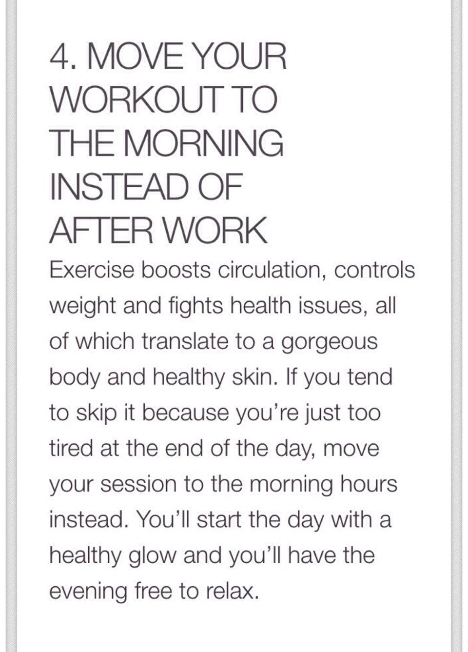 Morning Habits You Should Be Doing