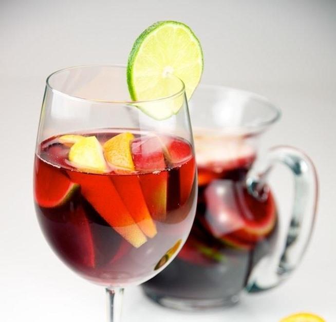 Sangria isn't just a summertime drink; it's an every time drink, and the perfect way to hide a horrible-tasting wine.