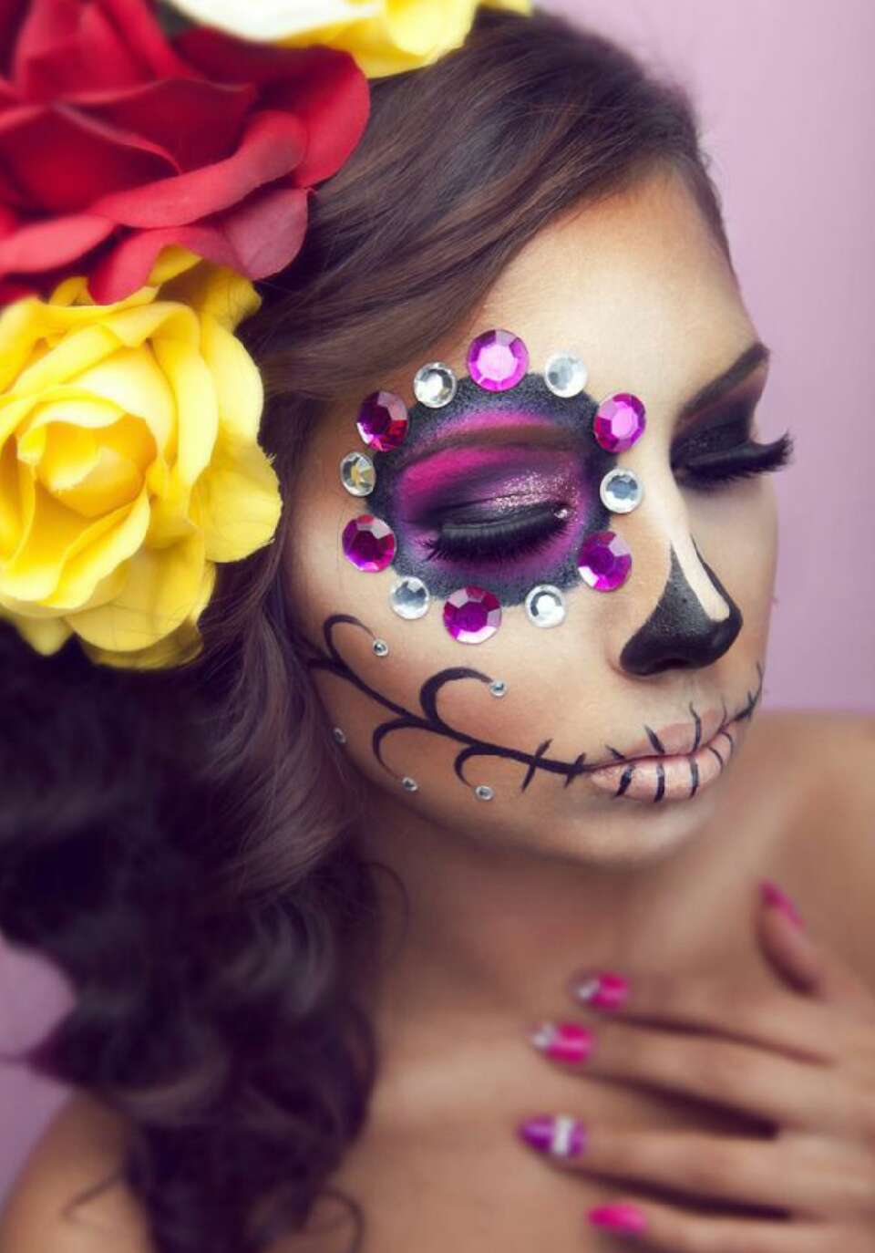  Stunningly Beautiful Sugar Skull Photography!!!